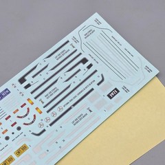 AMT 1/25 1971 71 Ford Mustang Mach 1 Parts Kitbash Decal Sheet 2