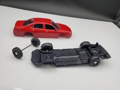 🚦😎🔥REVELL 1:25 KIT AUTO POLIZIA CHEVY IMPALA POLICE CAR Built/RESTORE🔥🚦