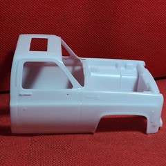 Body Shell & Frame 1977 Chevy Custom Pickup 1:25 Scale Model Car Part Revell