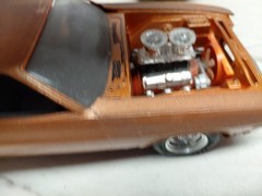 Model Junkyard/parts Plastic ,Nice Custom Car Lot Of 4 Mopars,dusty As Found