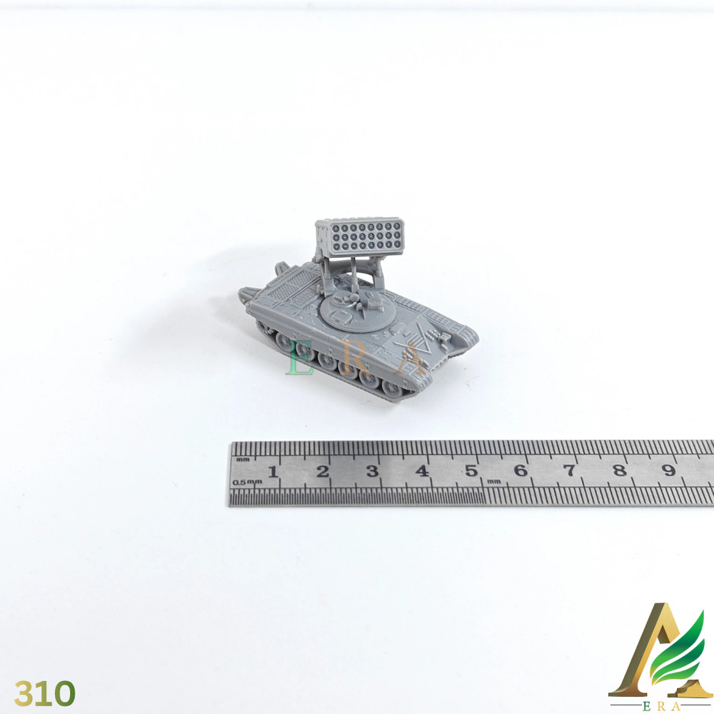 1/144 TOS-1A Rocket Launcher Tank Model Kit Resin Unpainted Miniature