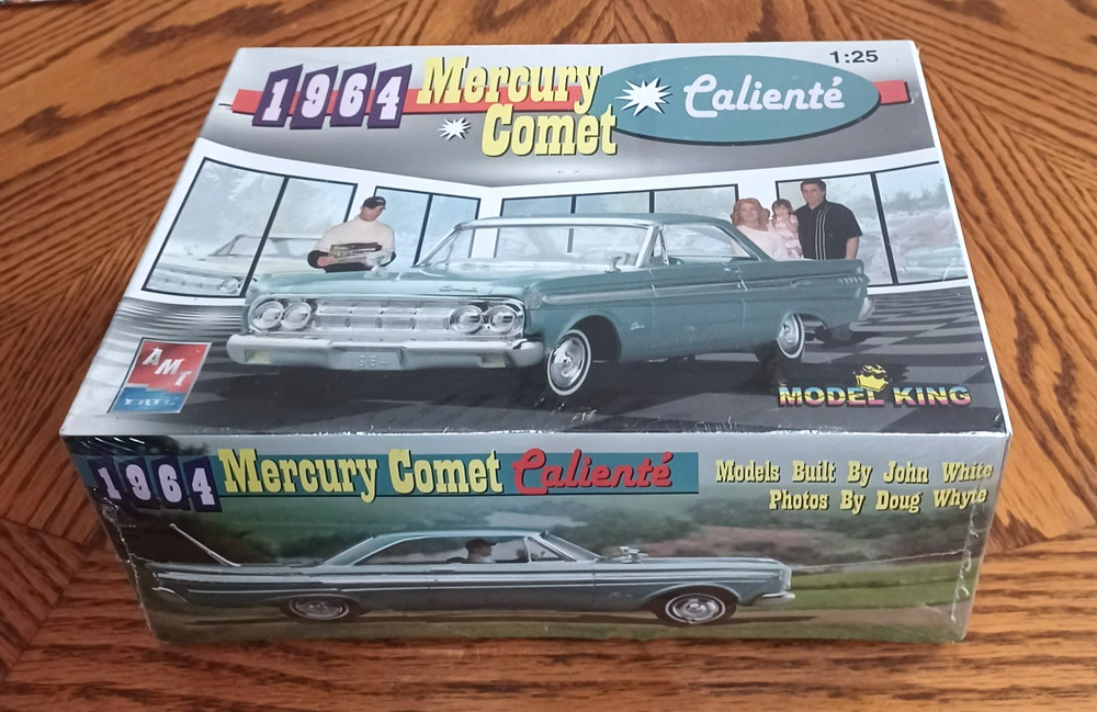 AMT 21476P 1:25 Sca1e 1964 Mercury Comet Caliente Model King Factory Sealed