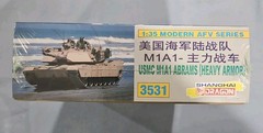 Dragon USMC M1A1 Abrams Heavy Armor Tank 1:35 Scale Model Kit NIB