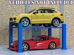 1/24 1/25 Scale Four Post Car Lift – Garage/workshop diorama display stand