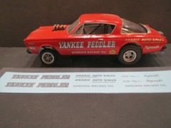 Yankee Peddler 66′ Cuda 1/25th Decal from Fremont Racing Specialties