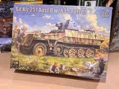Border 1/35 BT-042 Sd.Kfz.251 Ausf.D w/ R35 Turret