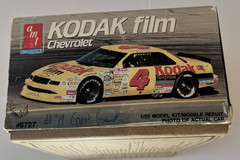 Vintage AMT Ertl Kodak Film Chevy Lumina NASCAR Model Kit Open Box