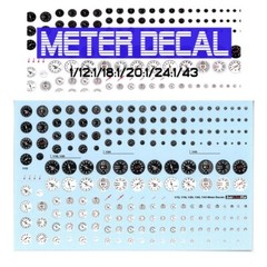 Barchetta for Car bike kit Meter Decal BP1162 1/12 1/18 1/20 1/24 1/32 1/43