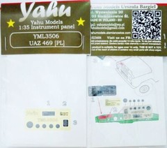 Yahu Model YML3506 1/35 UAZ 469 (PL) for Military Wheels or Trumpeter