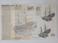 Vintage Assortment of Model Junkyard Parts & Vintage Directions