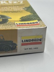 LINDBERG GERMAN WWII 8 TON SEMI TRACK SD KFZ7 MILITARY MODEL KIT NEW-SEALED 1/40