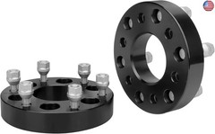 BRTEC 1.25in Wheel Spacers 6×5 to 6×5.5 Spacers 6x127mm to 6×139.7mm (Change
