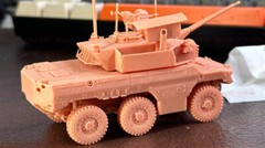3d Printed 1/35 EBRC Wheeled Recon-Armored Vehicle Unpainted Kit