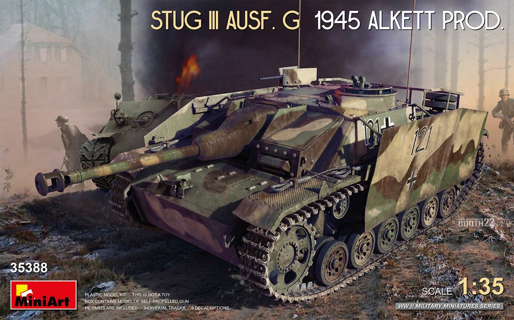 MiniArt 1/35 35388 WWII German StuG III Ausf.G 1945 (Alkett Production)