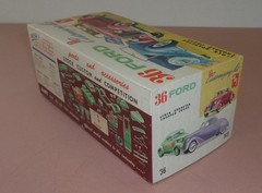 1936 Ford Roadster/Coupe, Vintage AMT Trophy Series Kit #’36, Empty Kit Box