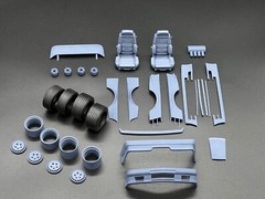 1:18 BMW E24 M635 CSI Gemballa Style Transkit for 635 Solido Minichamps Anson