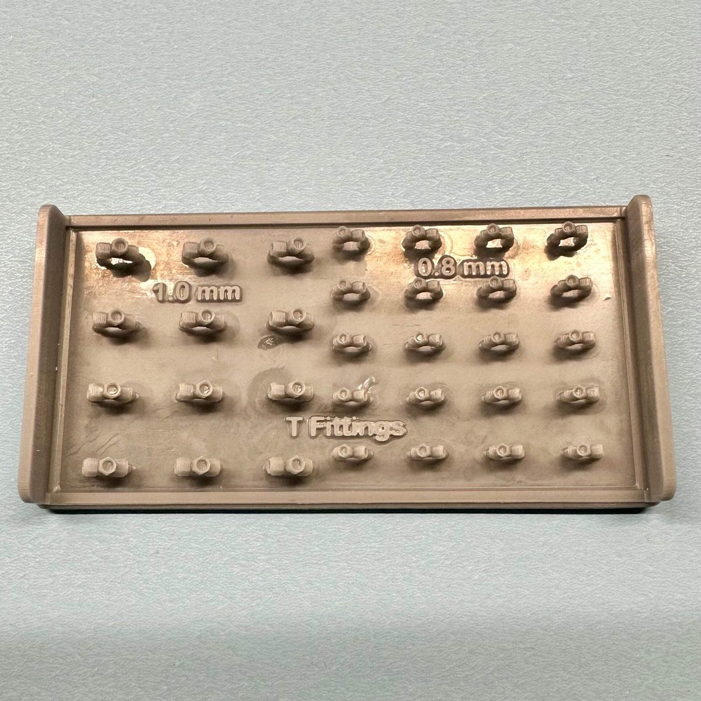 12 – 0.8 mm and 1.0 mm T-Fittings Set