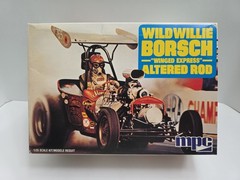 MPC – WILD WILLIE BORSCH ” WINGED EXPRESS” ALTERED ROD 1:25 SCALE W/slixx Decals