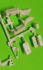 1976 Chevy Caprice Impala 1/25 454 Big Block Motor Engine Chrome Valve Covers