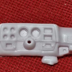 Dashboard 1977 Chevy Custom Pickup 1:25 Scale Model Car Part Revell
