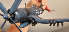 148 American fighter Corsair F4U-4 Revell 85-5248 Plastic Model kit