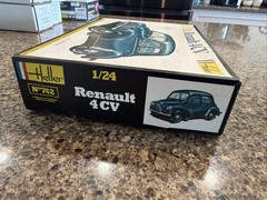 HELLER 1/24 SCALE RENAULT 4CV KIT! CIRCA 1988! VMCP!