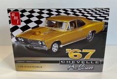 AMT 1:25 Scale 67 Chevy Chevelle Pro Street AMT876 Plastic Model Car SEALED BOX