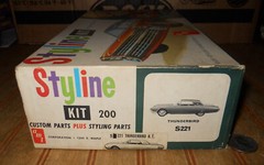 ORIGINAL 1/25 AMT 1960’s S-221 FORD THUNDERBIRD HT STYLINE KIT EMPTY BOX ONLY