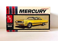 Vintage AMT 1966 Mercury Park Lane Hardtop Annual Model Kit #6326 1/25