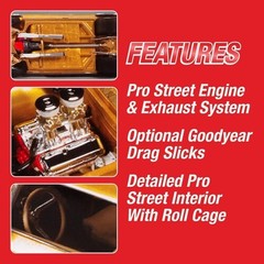 AMT 1967 Chevy Chevelle Pro Street 2T 1/25 Scale Model Kit [Used Very Good Toy]