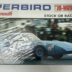 Vintage Factory Sealed JO-HAN SUPERBIRD by Plymouth STOCK OR RACE GC-1470 Sealed