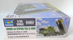 Trumpeter 1/35 Russian 40N6 of 51P6A TEL S-400 Missile System Model Kit 01057 NI