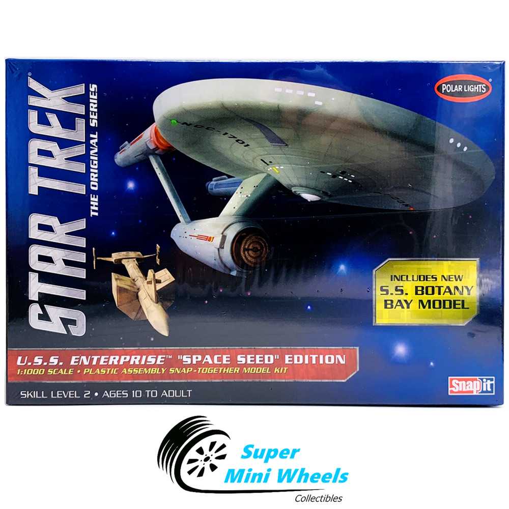 Polar Lights – Star Trek Tos Uss Enterprise Space Seed Edition 1:1000 Snap Kit