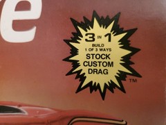 1962 Corvette Convertble AMT 1:25 Build 3 Ways New Open Box Complete