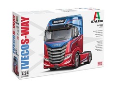 Italeri 3963 1/24 Scale Model Tractor Truck Kit Iveco Stralis S-Way