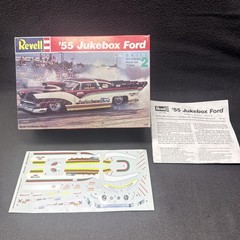Revell ’55 Jukebox Ford Pro Mod Original Box Only No Parts Decals Manual Display