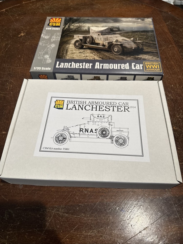 CSM 35001 Lanchester Armoured Car 1/35 Scale