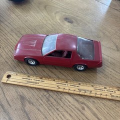 1983 Red Chevy Camaro Dealer Promo Model Car Dusty