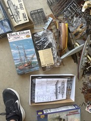 Large Group Lot Vintage Model Models Ship Ships Boat Boats Junk Yard Junkyard