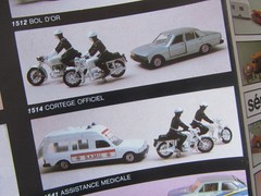 Vintage Norev Catalog * Die Cast Scale Models France Autos Fire Bus Boat Trucks