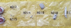 AMT CustomShop 1958 Ford Edsel Black Red Top Un-Built 1/25~No Box ~Parts bagged