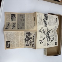 1959 MONGRAM SLINGSHOT DRAGSTER (ORIGINAL NOT REISSUE) W INSTRUCTIONS, PC49-98