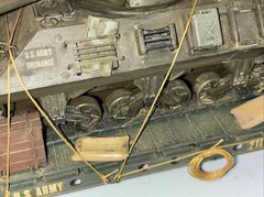 Peerless Max 1/35 M-26 Dragon Wagon w/M15-A1 & Motorized Sherman Tank PRO BUILT!