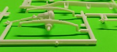 1977 Jeep Cj-7 1/24 4×4 Frame Axle Rear End Skid Plates Revell Dasiy Duke