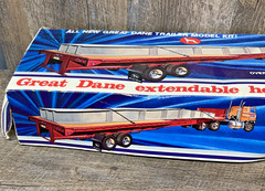 Model Semi Kit Great Dane Extendable Heavy Duty Flatbed Trailer Used
