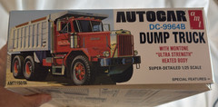 AMT ERTL AutoCar Dump Truck DC 9964B BIG Semi KIT 1/25 – Open Box