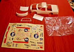 Monogram 1998 Nascar Ford F-150 Body and Glass 1/24
