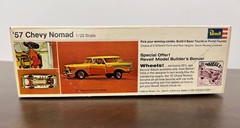 Revell H-1260:200 1957 57 Chevrolet Chevy Nomad Original Vintage 1:25