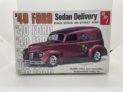 Vintage Amt 1/25 ‘40 Ford Sedan Delivery Stock Or Street Rod – Sealed T253