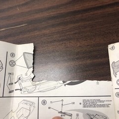 Monogram 1982 Z/28 Camaro 1/8 Scale #2607 Instructions Indy 500 Pace Car Manual